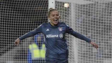Fridolina Rolfo erzielte gegen Frankfurt einen Treffer