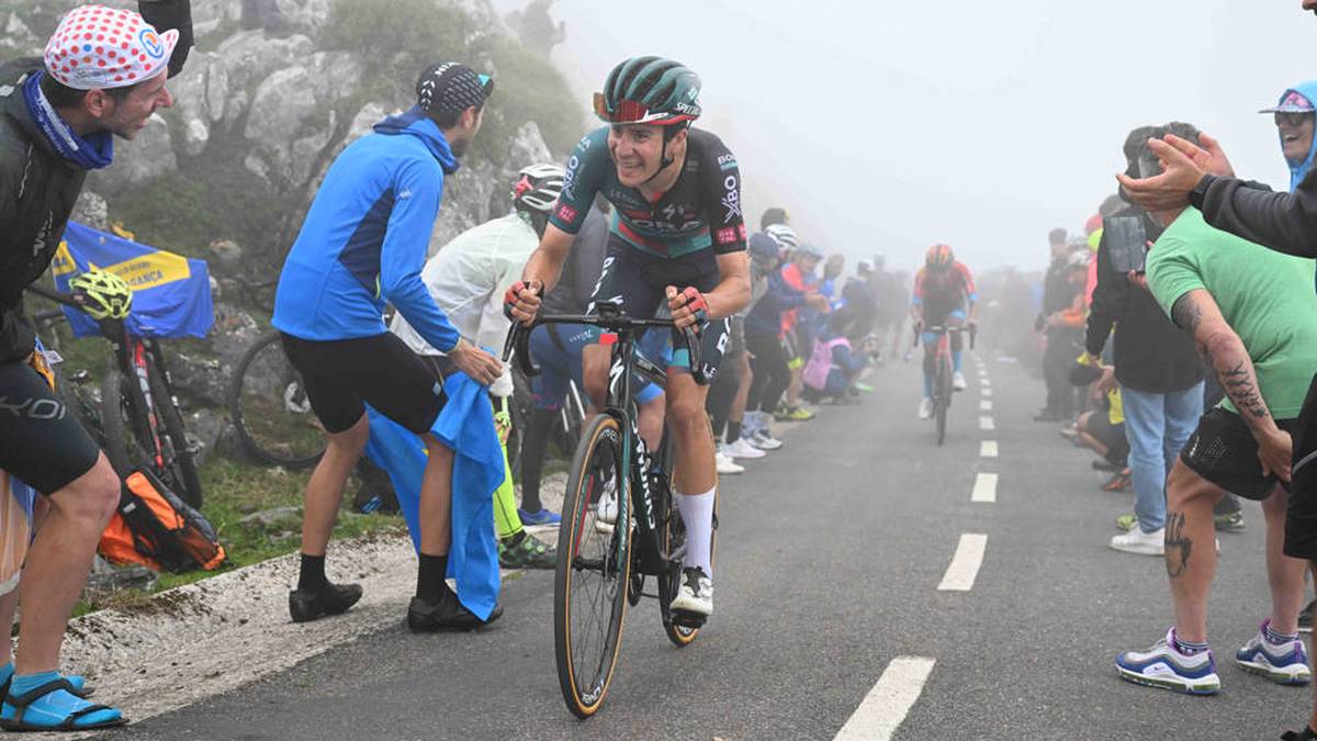 Bei der Vuelta zeigte Cian Uijtdebroeks seine Qualitäten als Kletterer