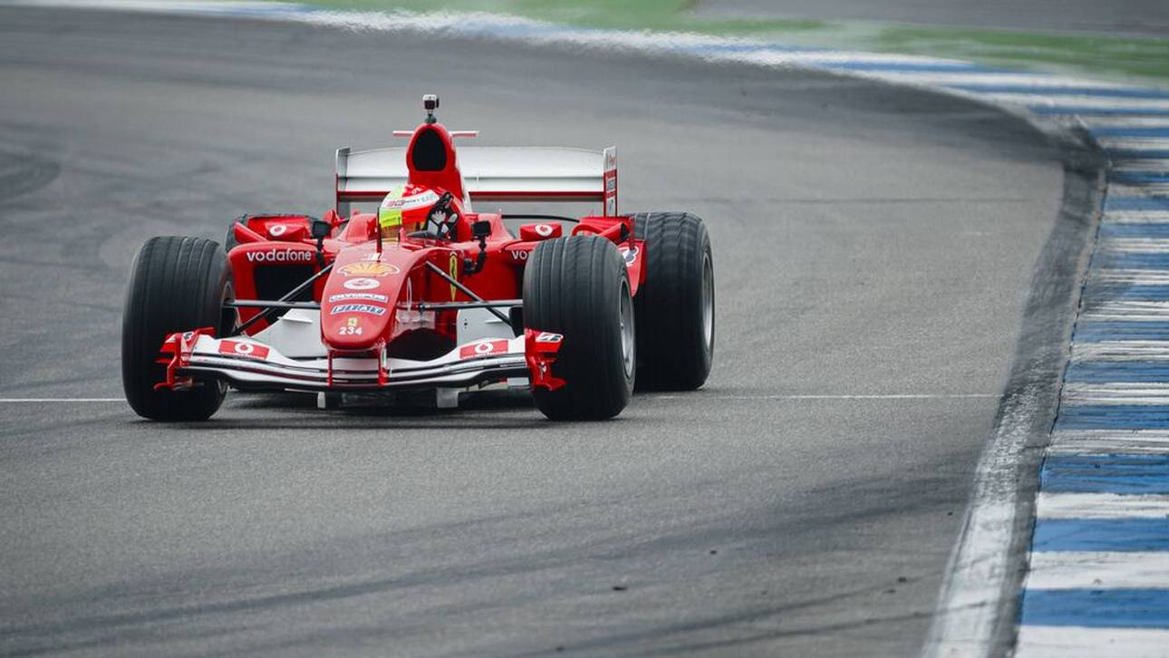 Mick fährt Ferrari seines Vaters