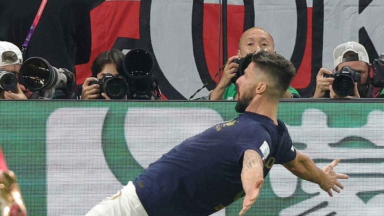Giroud Frankreichs alleiniger Rekordtorschütze