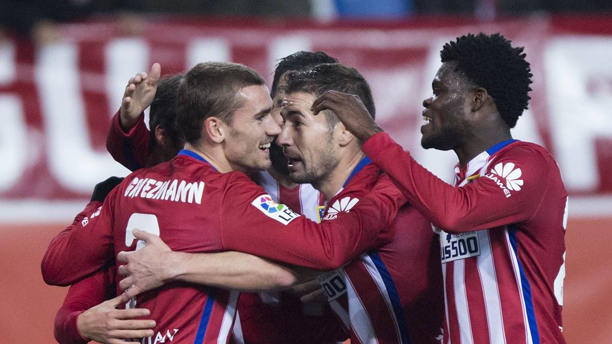 PLATZ 15: Atletico Madrid mit einem Jahresumsatz von 187,1 Millionen Euro (Vorjahr: 169,9)