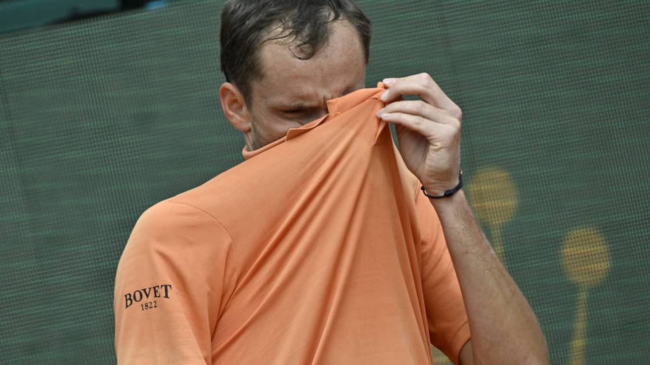 Tennis-Star Daniil Medwedew ist in Monte Carlo völlig untergegangen
