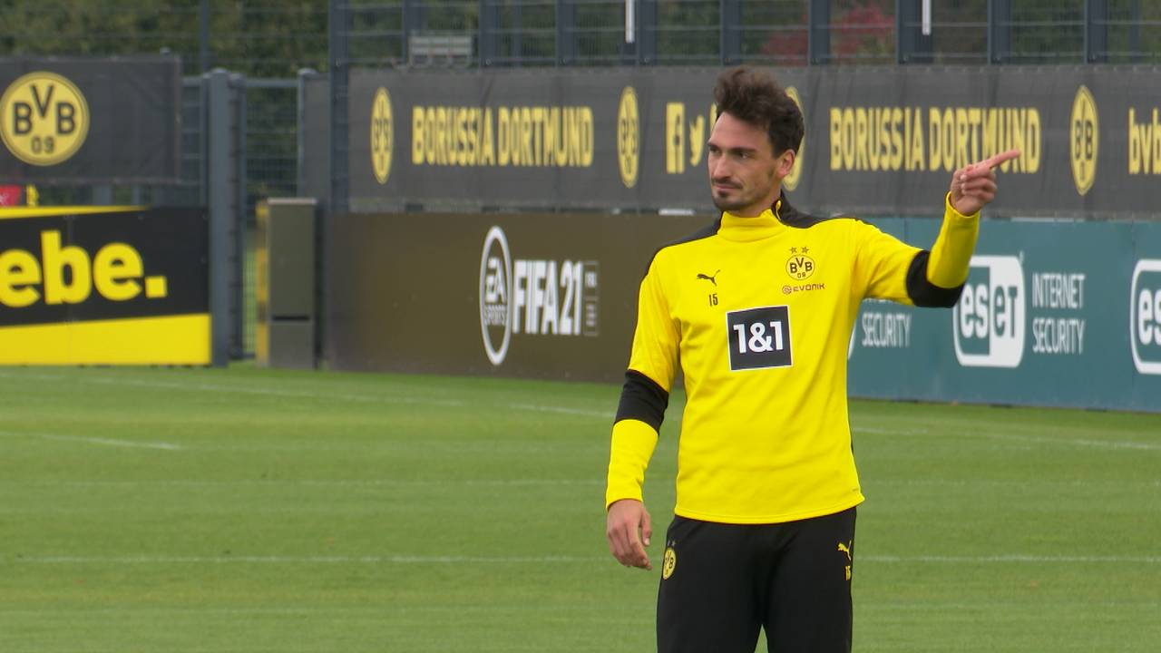 Mats Hummels von Borussia Dortmund ist offenbar nicht schwerer verletzt