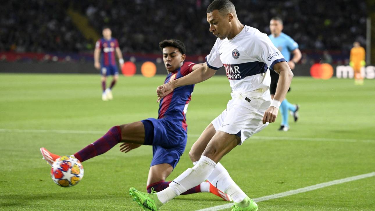 PSG nach Sieg in Barcelona im Halbfinale