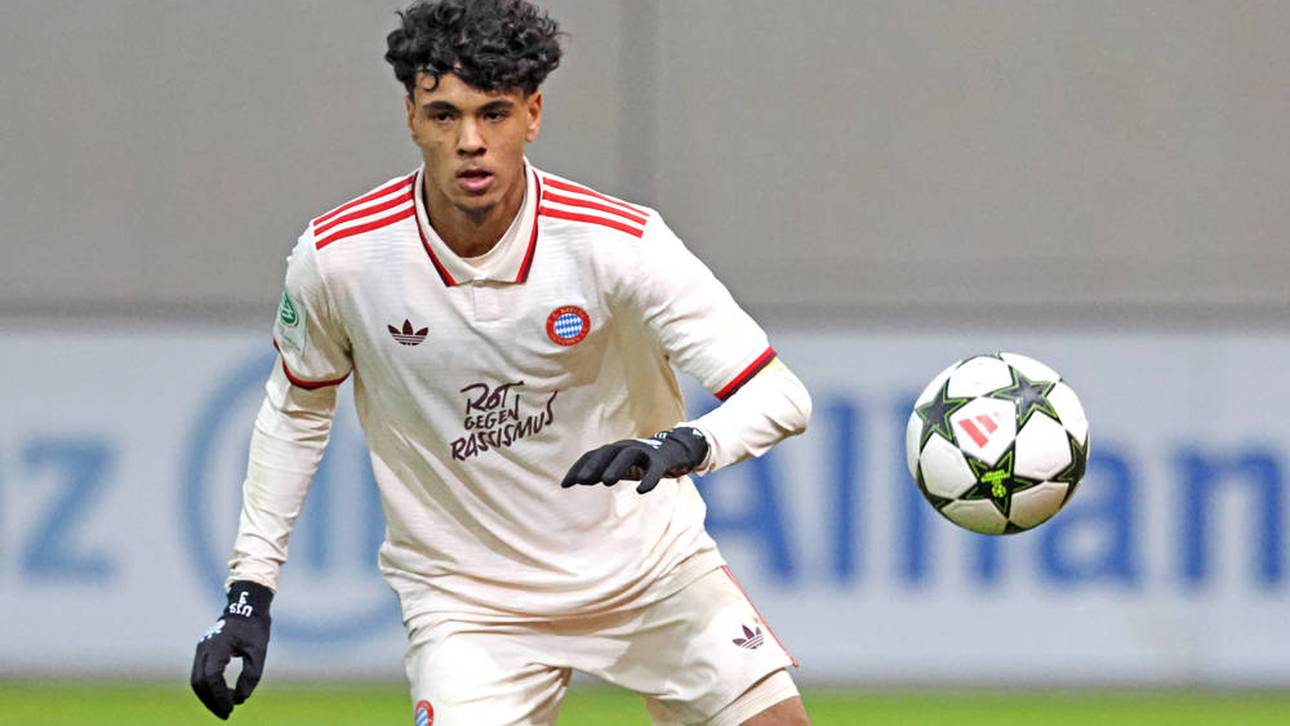 Bayern-Juwel Adam Aznou überzeugte erneut im Nationalteam von Marokko  