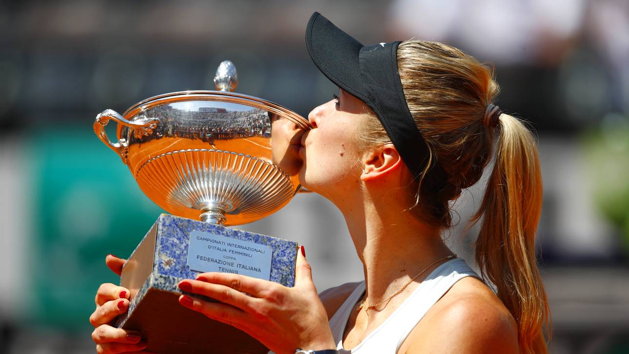 Kerber-Bezwingerin holt Titel in Rom