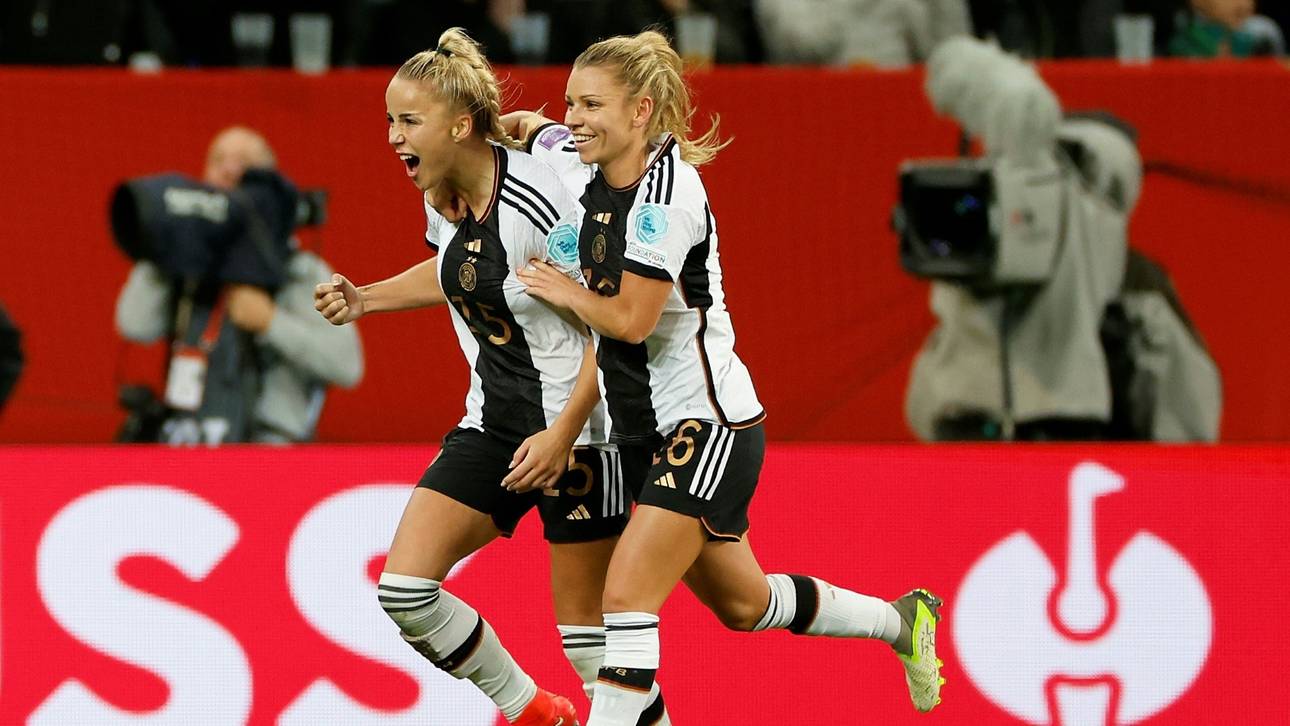 Nach „MVT“-Chaos: DFB-Frauen bescheren Hrubesch Traum-Debüt