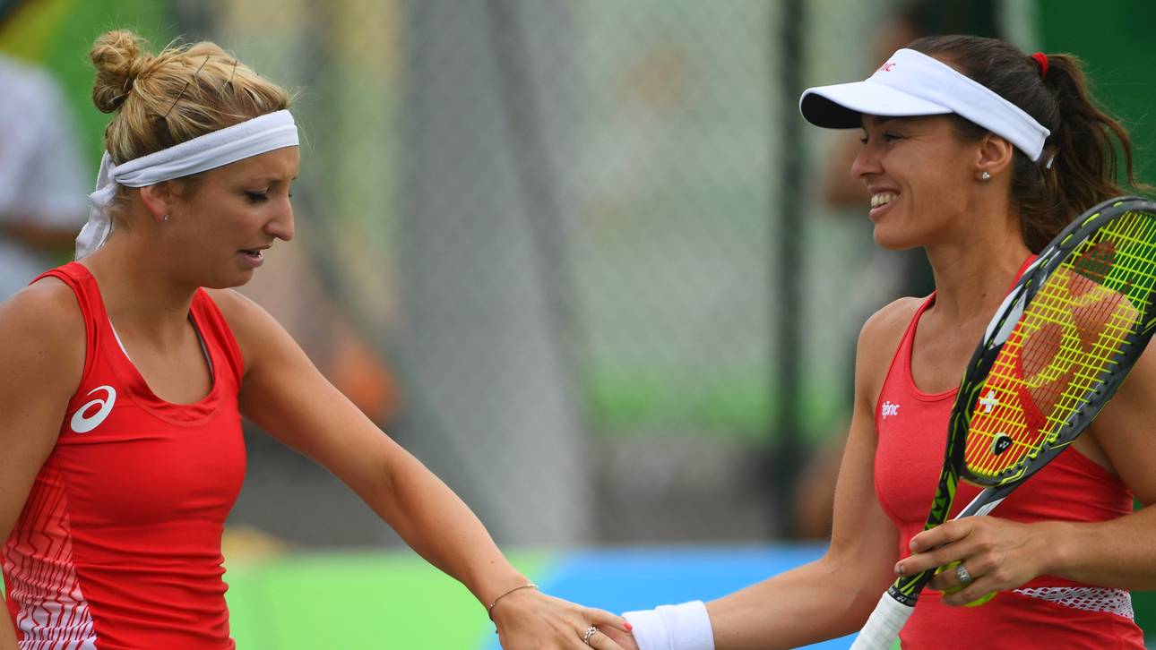 Hingis greift im Doppel nach Gold