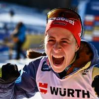 Das deutsche Langlauf-Team hat im schwedischen Falun für das erste deutsche Staffel-Podest im Weltcup seit über sechs Jahren gesorgt.