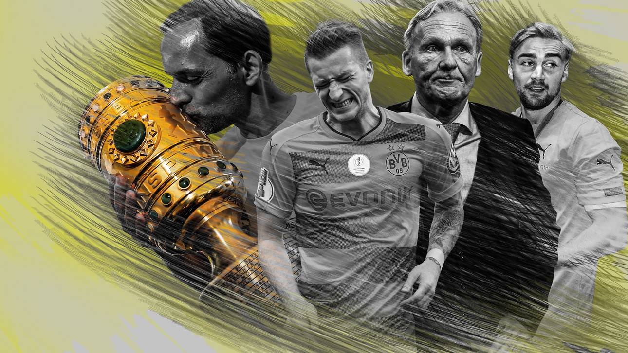 Ein Pokal mit reichlich Dellen