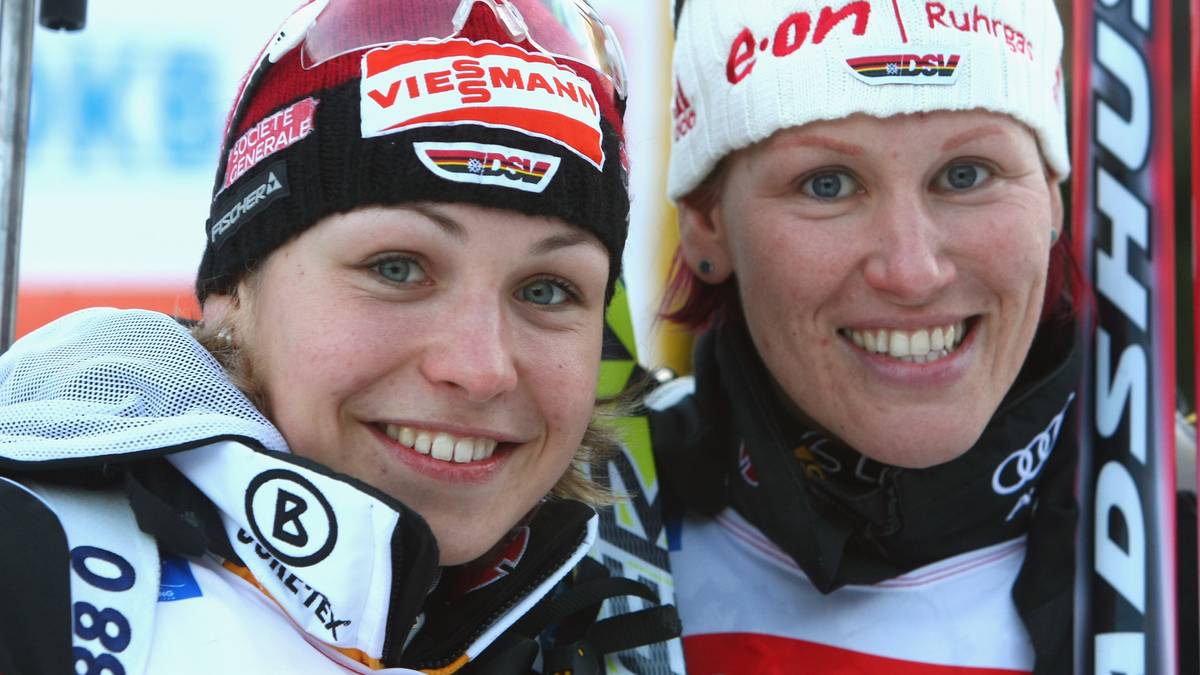 KATI WILHELM – MAGDALENA NEUNER: Auch zwischen Kati Wilhelm (rechts) und Magdalena Neuner (links) entbrennt einst ein Streit. Wilhelm setzt sich bei Olympia 2010 in Vancouver vehement gegen einen Staffel-Start der heutigen Rekordweltmeisterin ein.  Neuner gibt schließlich nach und verzichtet auf einen Einsatz in der Staffel. Für das Team zahlt sich das nicht aus. Die hochfavorisierte deutsche Mannschaft muss sich mit Bronze begnügen