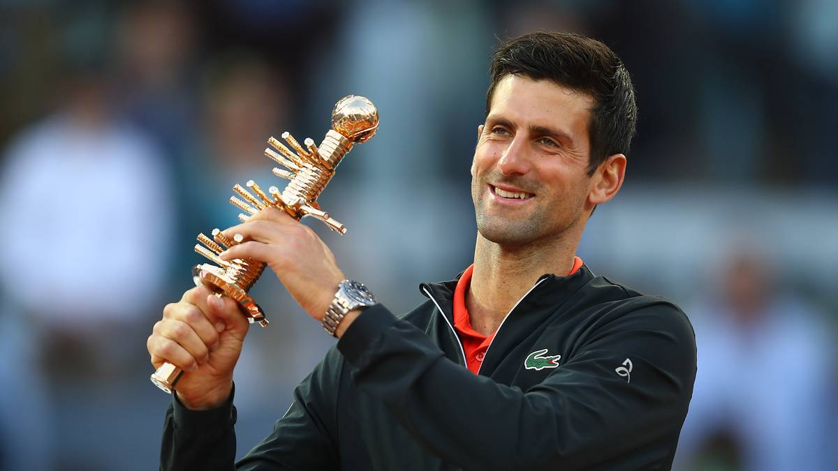 Bei den folgenden Mastersturnieren in Indian Wells, Miami und Monte Carlo kommt er nie über das Achtelfinale hinaus. Mit dem Turniersieg in Madrid spielt er sich aber in den engsten Favoritenkreis für die French Open
