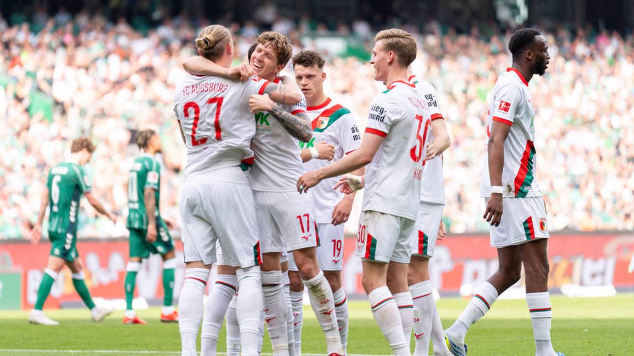 Werder mit Dämpfer gegen Augsburg 