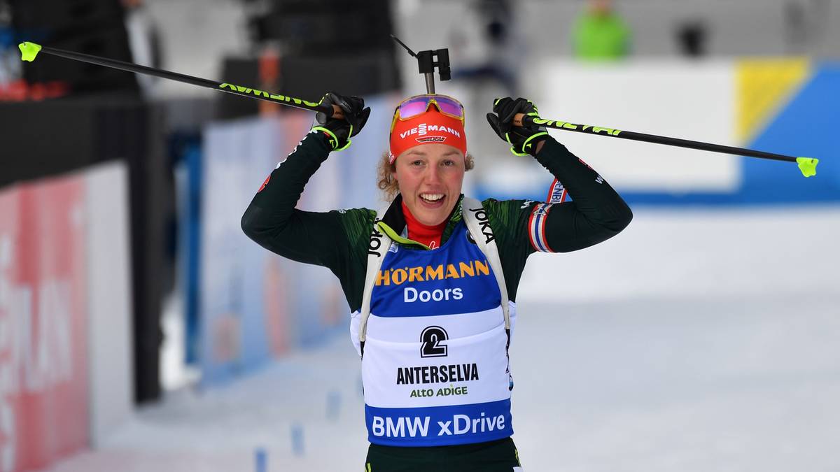 BIATHLON - LAURA DAHLMEIER (SC Partenkirchen): Goldfavoritin