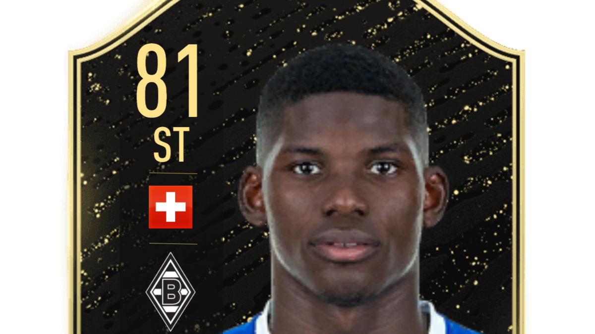 Breel Embolo (Borussia M'gladbach), Sturm: 81 (+5)