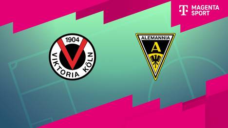 Die Highlights der Partie FC Viktoria Köln - Alemannia Aachen aus der 3. Liga im Video.