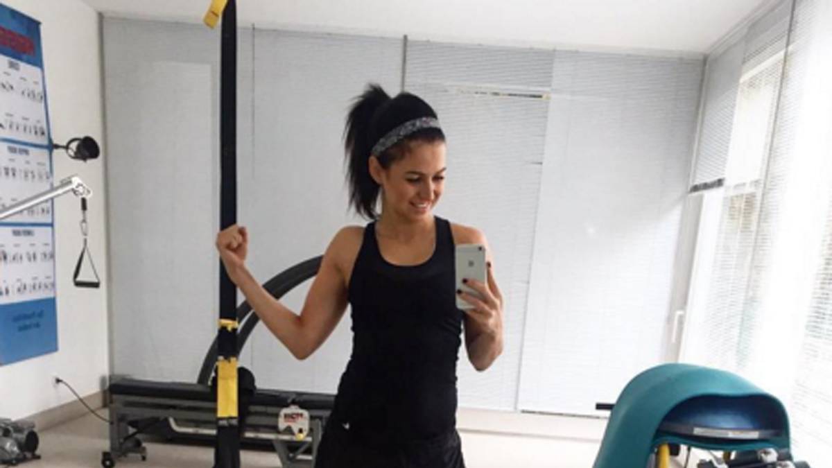 Anna Lewandowska hält sich täglich fit. Die Frau von Bayern-Star Robert Lewandowski hat dabei ein Geheimrezept: Karate-Cardio. Lewandowska kennt sich mit dem Kampfsport aus, schließlich ist die Polin Mannschafts-Weltmeisterin