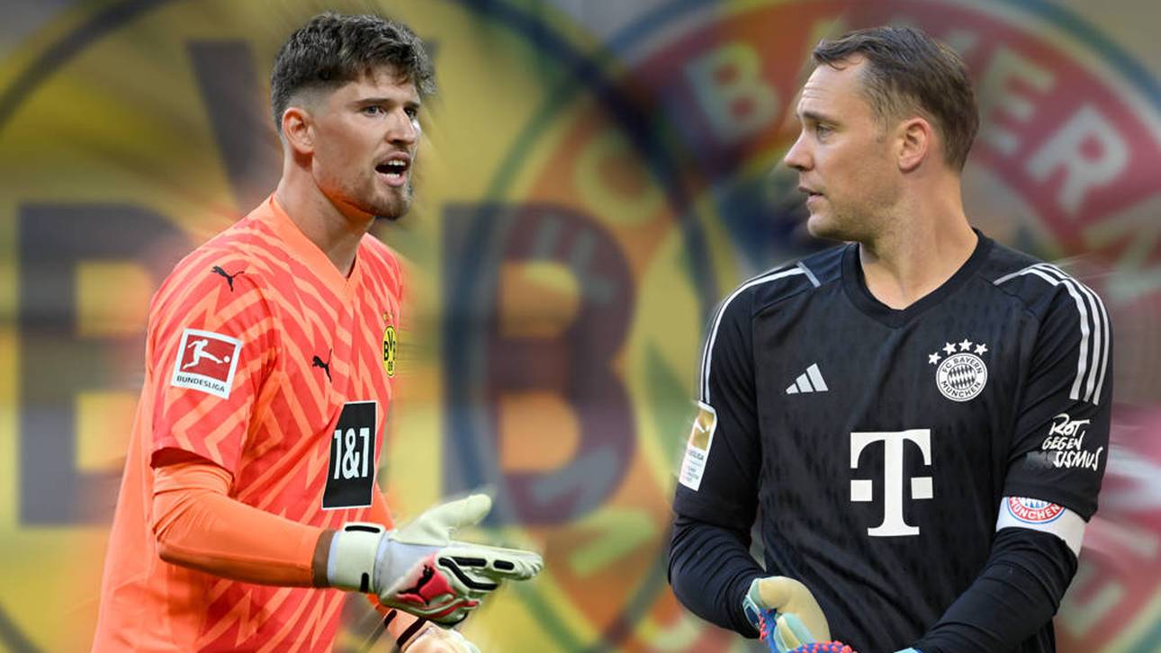 Gregor Kobel (links) und Manuel Neuer (rechts)