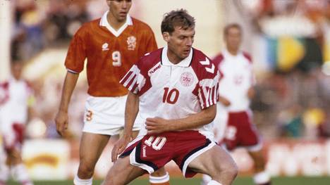 Lars Elstrup wurde 1992 mit Dänemark Europameister