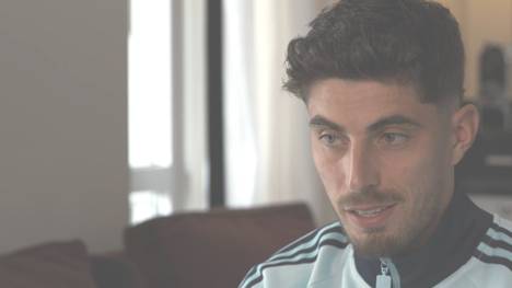 Kai Havertz spricht über den Konkurrenzkampf in der DFB-Offensive und hebt dabei auch die Qualitäten seiner Stürmer-Kollegen Deniz Undav und Nick Woltemade hervor. 