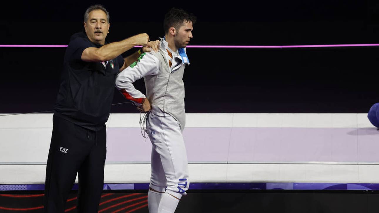 Italiens Fecht-Coach war wütend