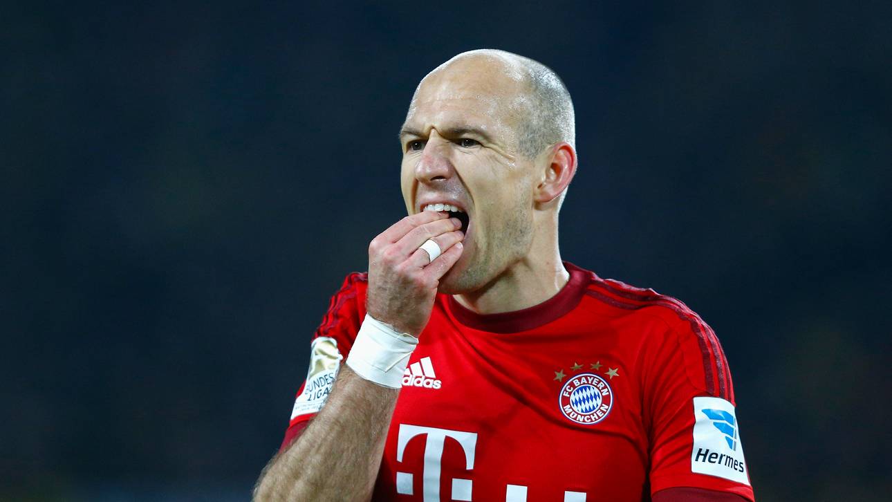 Erkältet: Robben fehlt beim Training