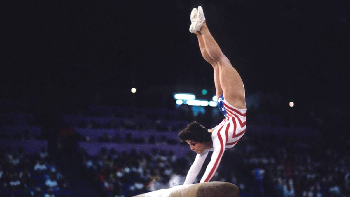 Mary Lou Retton bei den Olympischen Spielen 1984