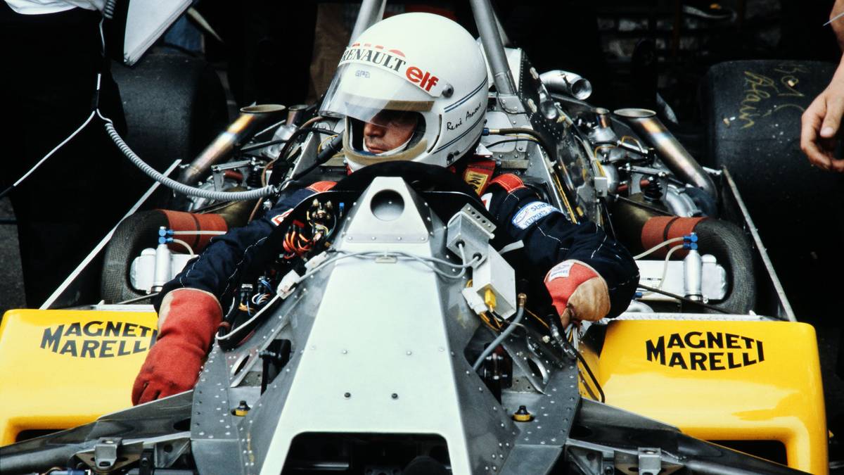 RENÉ ARNOUX (1979): Renault (14), Ferrari (4), 18 Poles