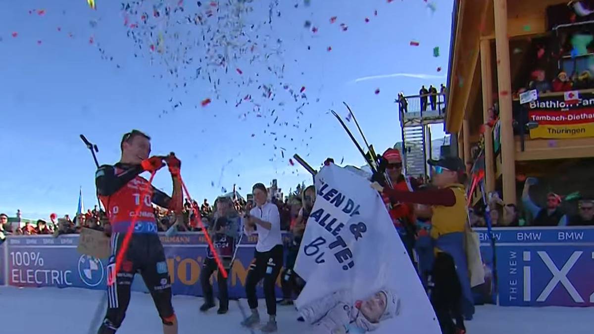 So lief das letzte Rennen von Biathlon-Held Doll