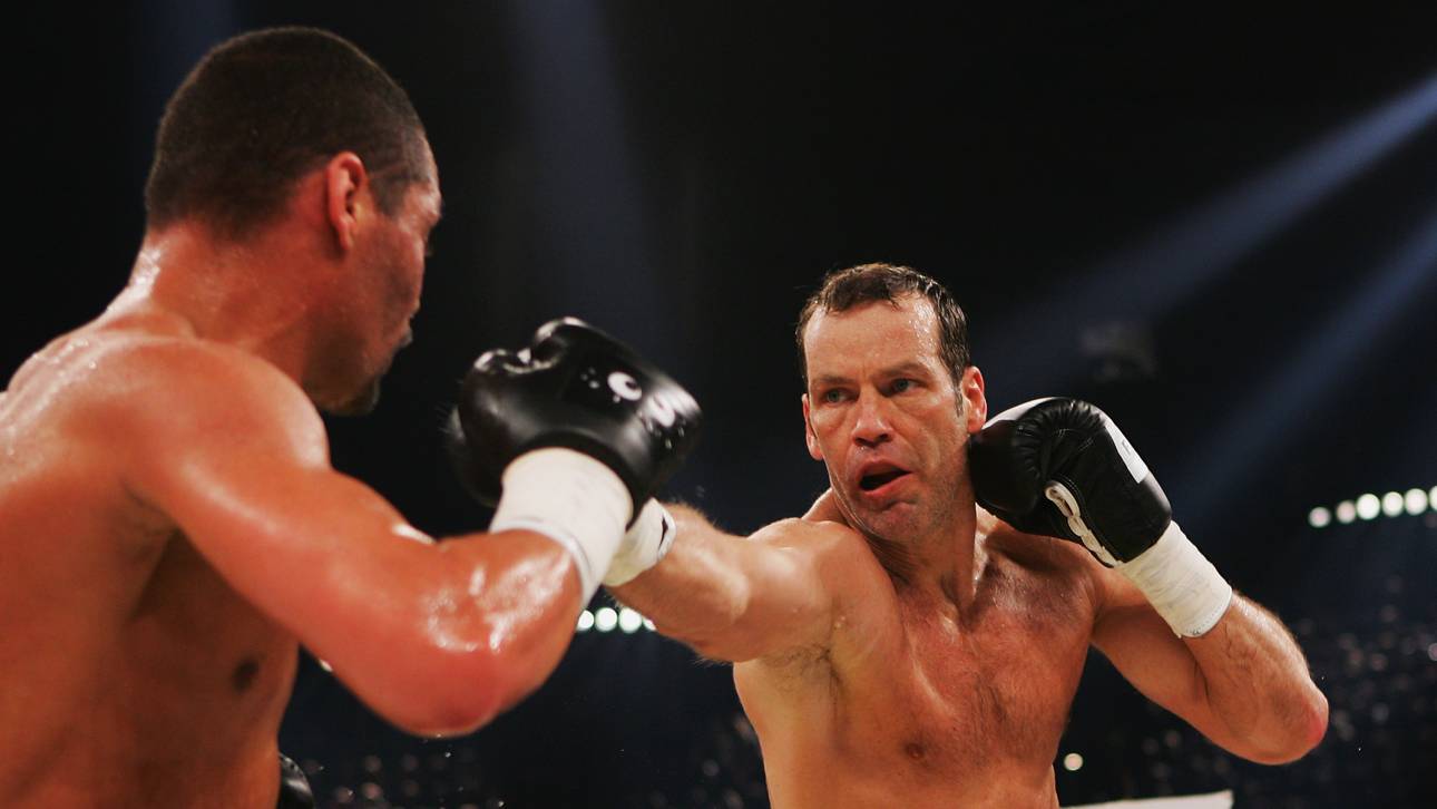 Henry Maske besiegte Virgil Hill in seinem letzten Kampf 2007