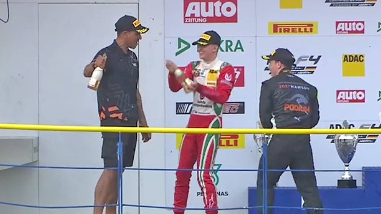 Schumacher rast erneut aufs Podest