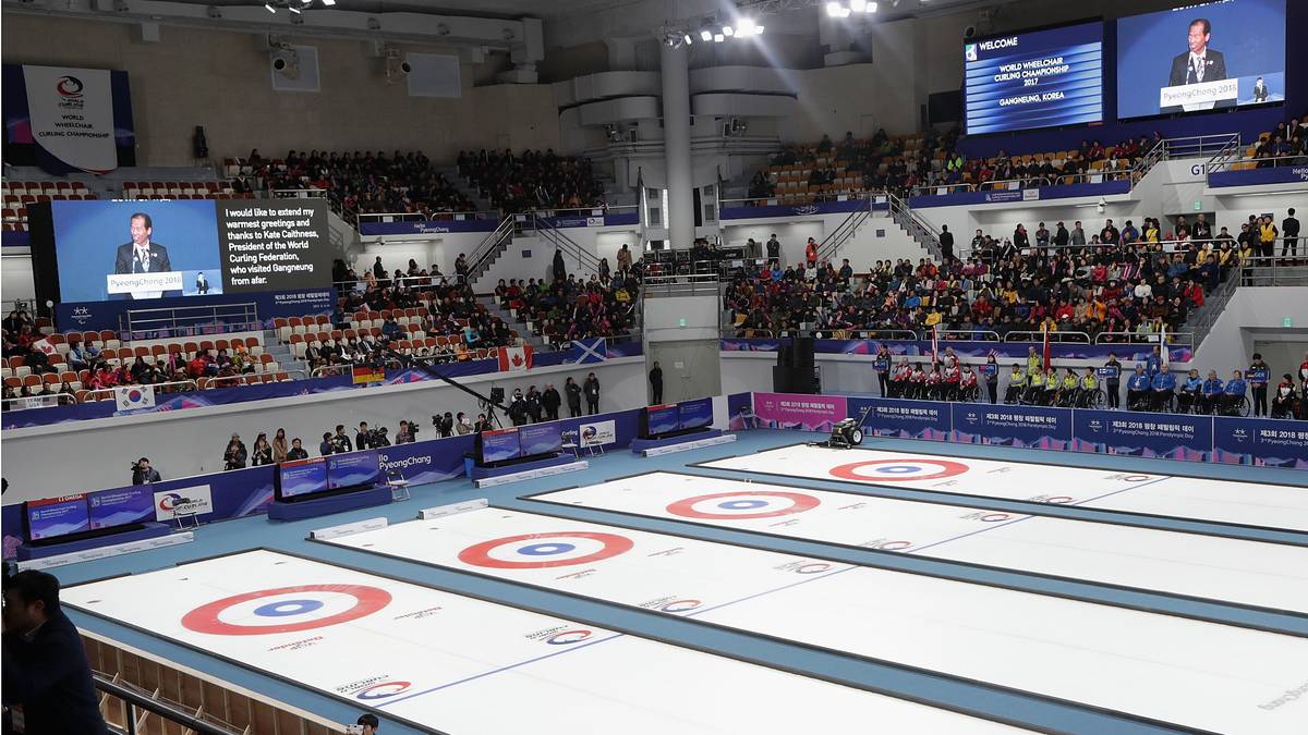GANGNEUNG CURLING CENTRE (GCC): Curling - Kapazität: 3000 Zuschauer (nur Sitzplätze)