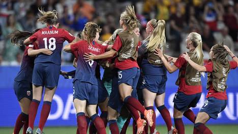 FBL-WC-2019-WOMEN-MATCH37-NOR-AUS Mit Australien konnte Norwegen bereits ein Topteam aus dem Turnier werfen