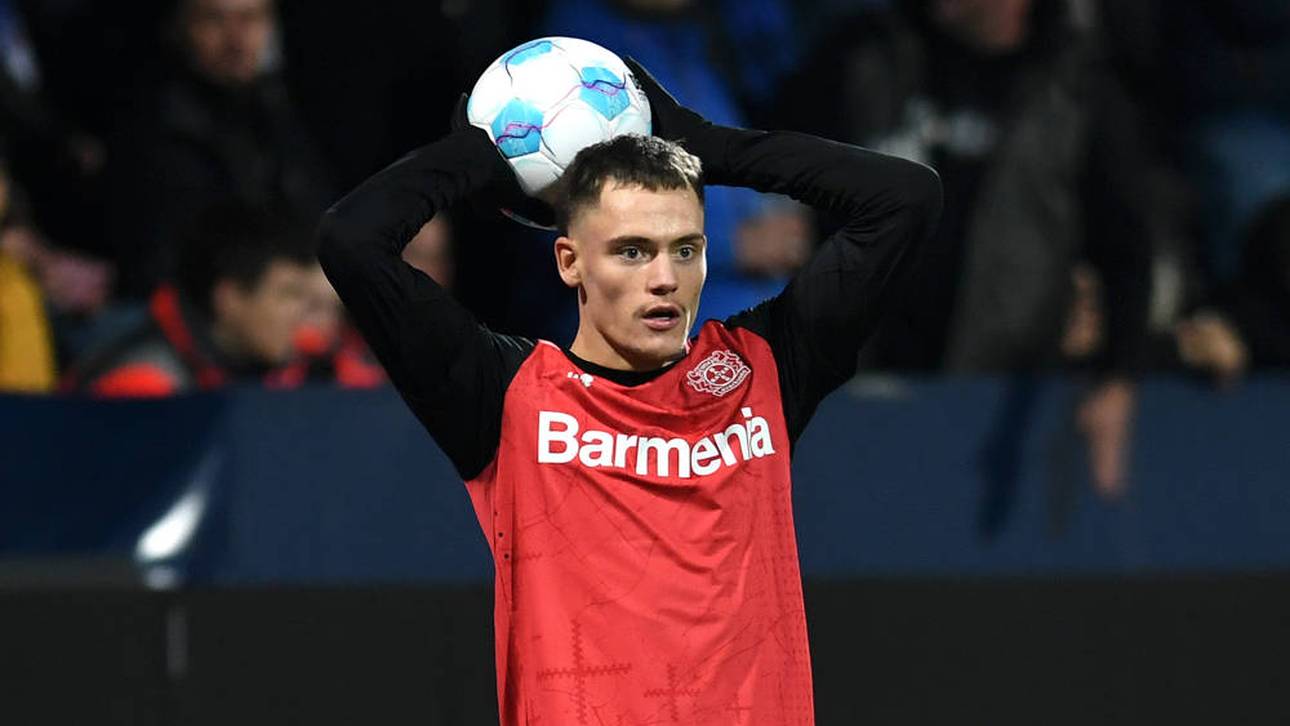 Florian Wirtz beim Spiel gegen den VfL Bochum