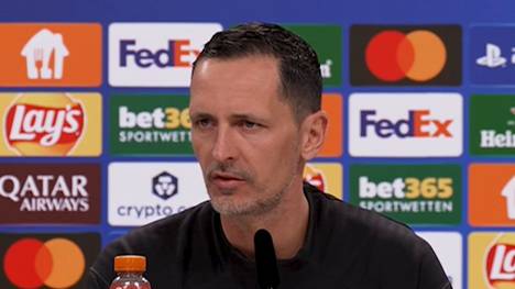 Dino Toppmöller und Eintracht Frankfurt erwartet in der Champions League ein richtungsweisendes Spiel gegen Atalanta Bergamo. Jetzt spricht der Eintracht-Coach über die zu erwartende Stimmung.  