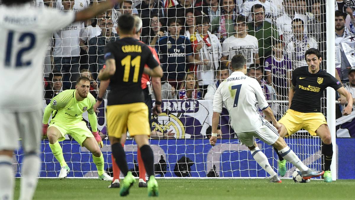 ... ehe der Portugiese cool zum 3:0 einschiebt