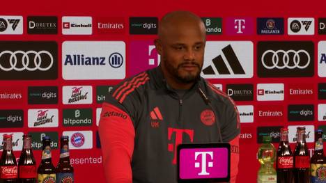 Harry Kane ist zurzeit in der Form seines Lebens. Sein Trainer Vincent Kompany spricht über seine Entwicklung. 