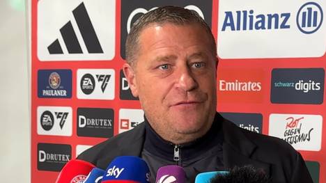 Serge Gnabry ist nach der Länderspiel-Pause noch angeschlagen zurück beim FC Bayern. Nun spricht Max Eberl über den möglichen Einsatz des deutschen Offensivspielers. 