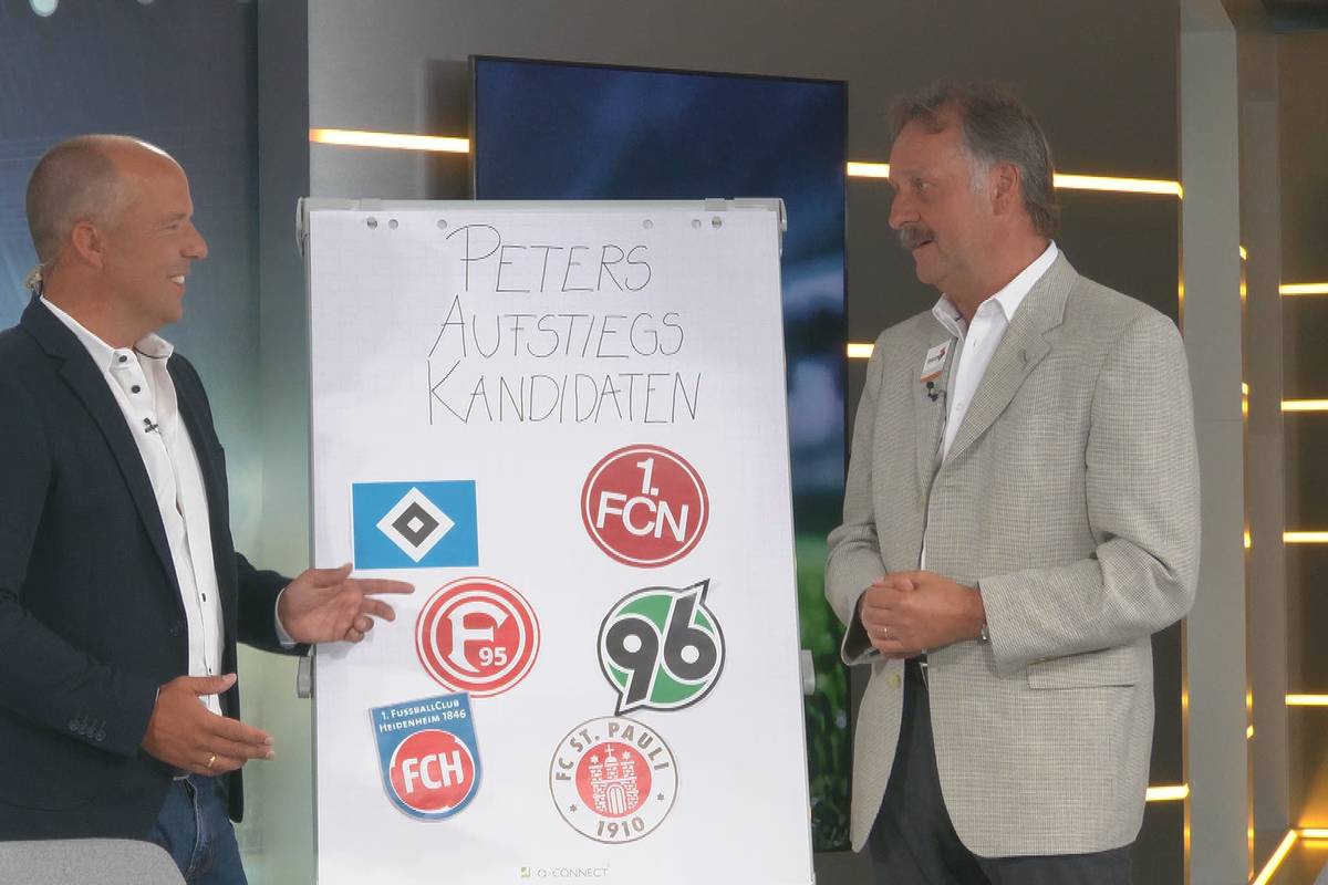 SPORT1-Experte Peter Neururer analysiert die möglichen Aufstiegskandidaten der zweiten Bundesliga. Die Trainerlegende sieht sechs Vereine in der engeren Auswahl.