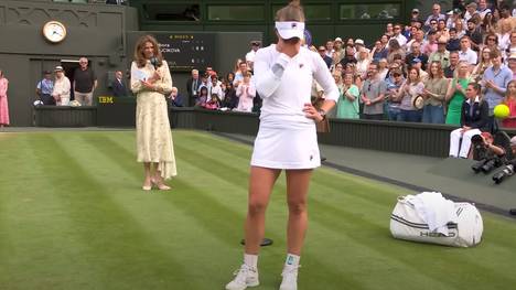 Barbora Krejcikova vergoss in Wimbledon Tränen für die verstorbene Jana Novotna