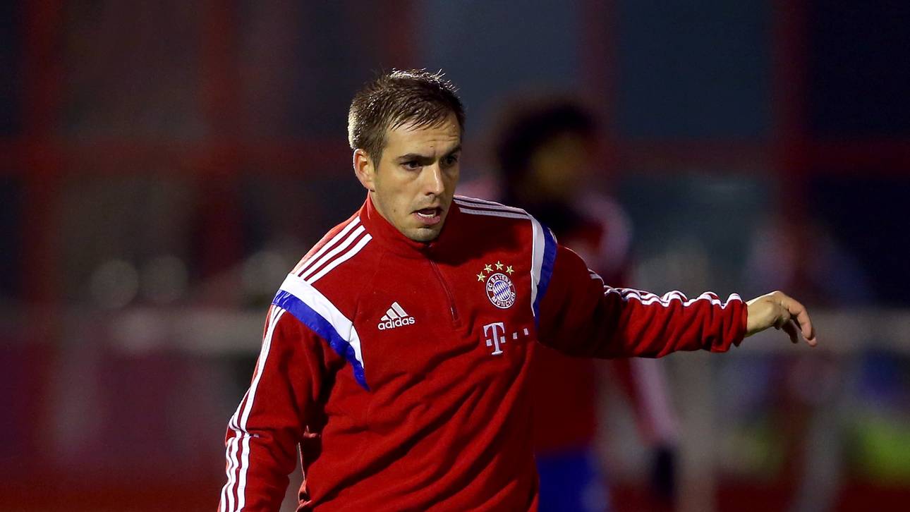 Lahm trainiert wieder mit Ball