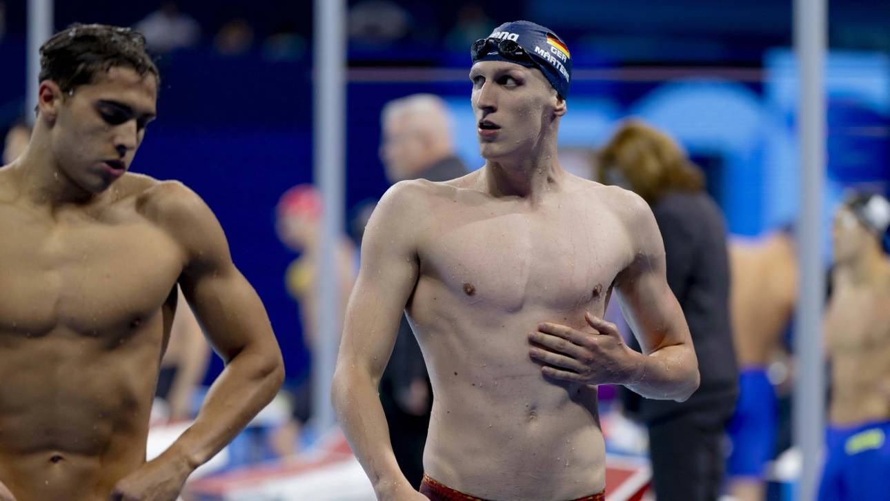 Märtens überrascht als Vorlaufzweiter über 200 m Rücken