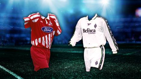 Er spielte für die beiden NRW-Rivalen 1.FC Köln und Borussia Mönchengladbach: Dieser Spieler ist beim Trikot-Bingo gesucht.