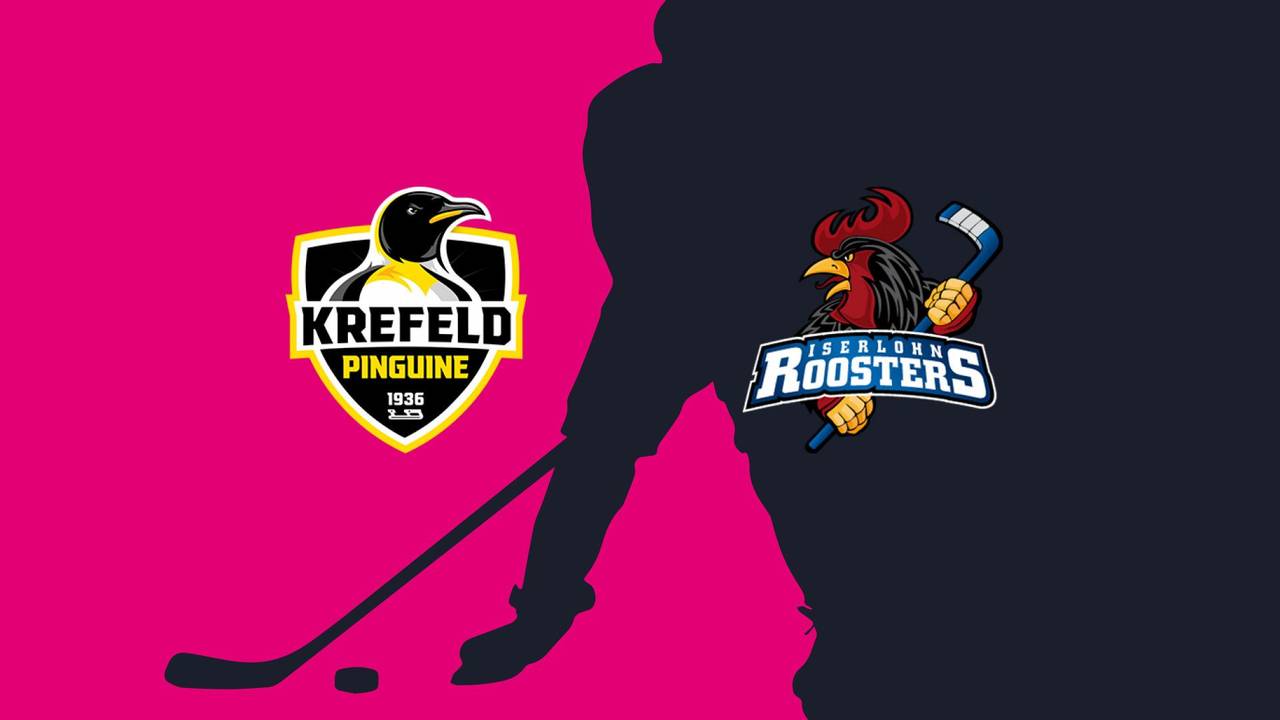 Krefeld Pinguine - Iserlohn Roosters: Tore und Highlights | PENNY DEL