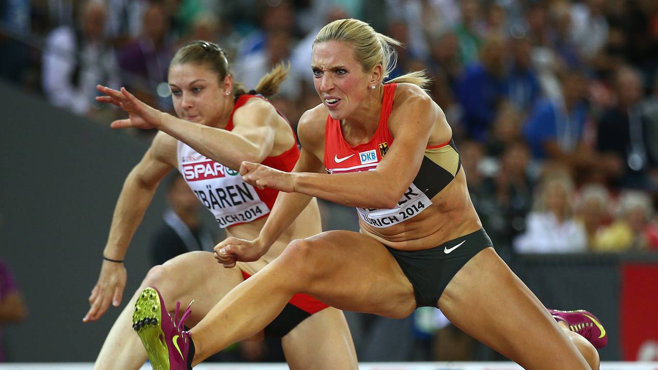 Deutsche Hürdenläufer im Finale