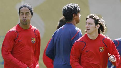 Ronaldinho und Messi