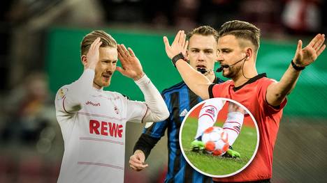 Im Elfmeterschießen zwischen Köln und dem HSV zählte der Treffer von Florian Kainz aufgrund einer speziellen Regel nicht. Macht das so wirklich Sinn?