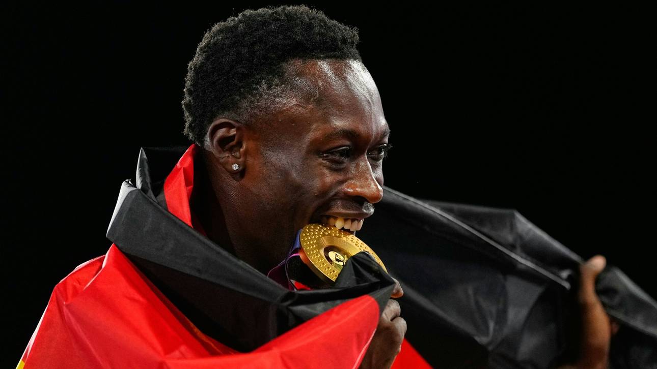 Gold schmeckt ihm gut: Owen Ansah