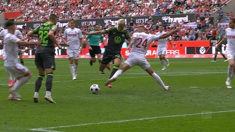 Der VfL Wolfsburg macht in Köln den Traumstart perfekt. Jonas Wind glänzt wie schon am ersten Spieltag mit einem Doppelpack. 