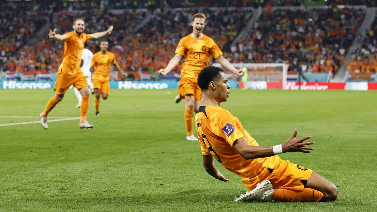 Cody Gakpo schoss für die Niederlande drei WM-Treffer